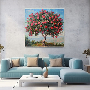 Rose Tree Painting